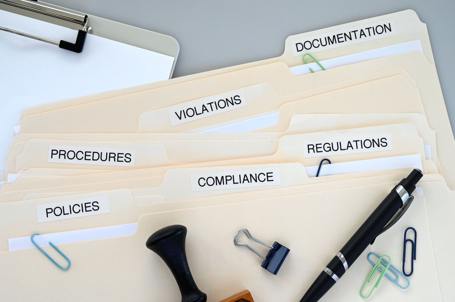 Compliance in the workplace concept